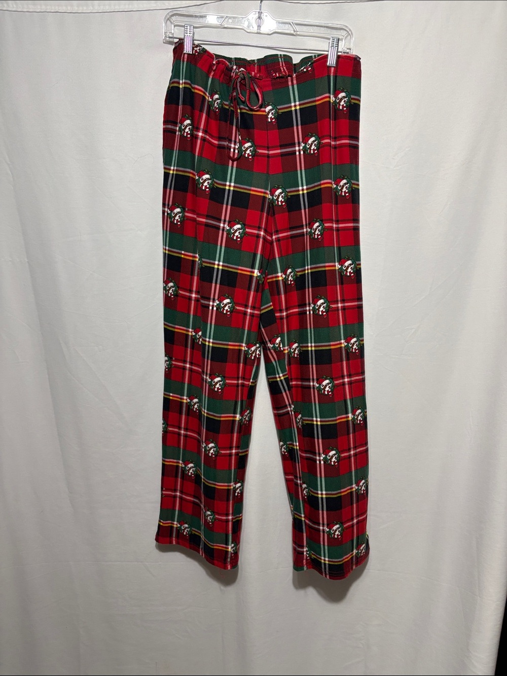 Women’s Red Plaid Holiday Lounge Pajama Pants